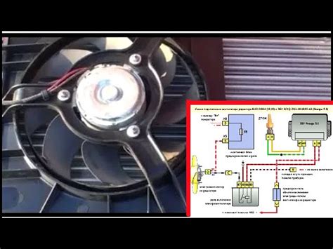  Проверка работоспособности вентилятора радиатора на автомобиле ВАЗ 2107 без специализированного оборудования 