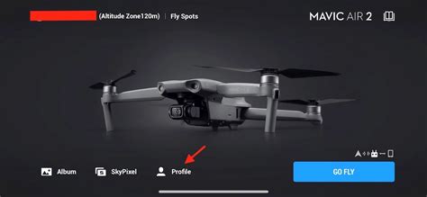  Установите приложение DJI Fly на ваш смартфон или планшет 