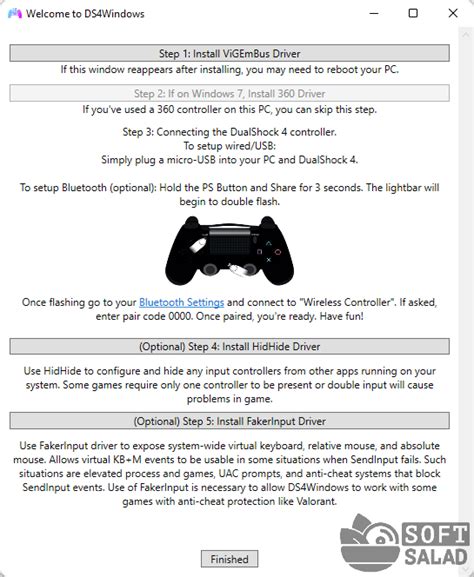 DS4Windows: программа для подключения геймпада Dualshock 4 к ПК